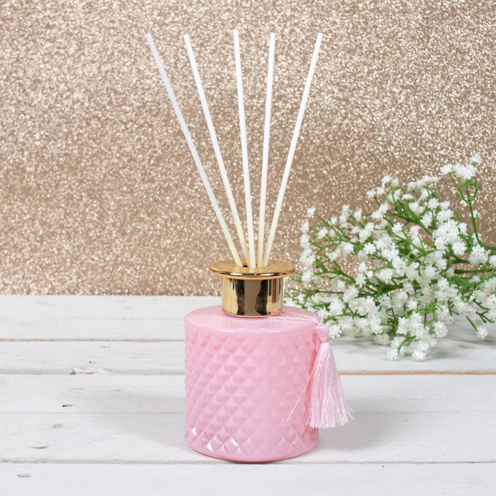 Desire Pink Tassel Peony & Blush Reed Diffuser - 200ml Extra Image 1